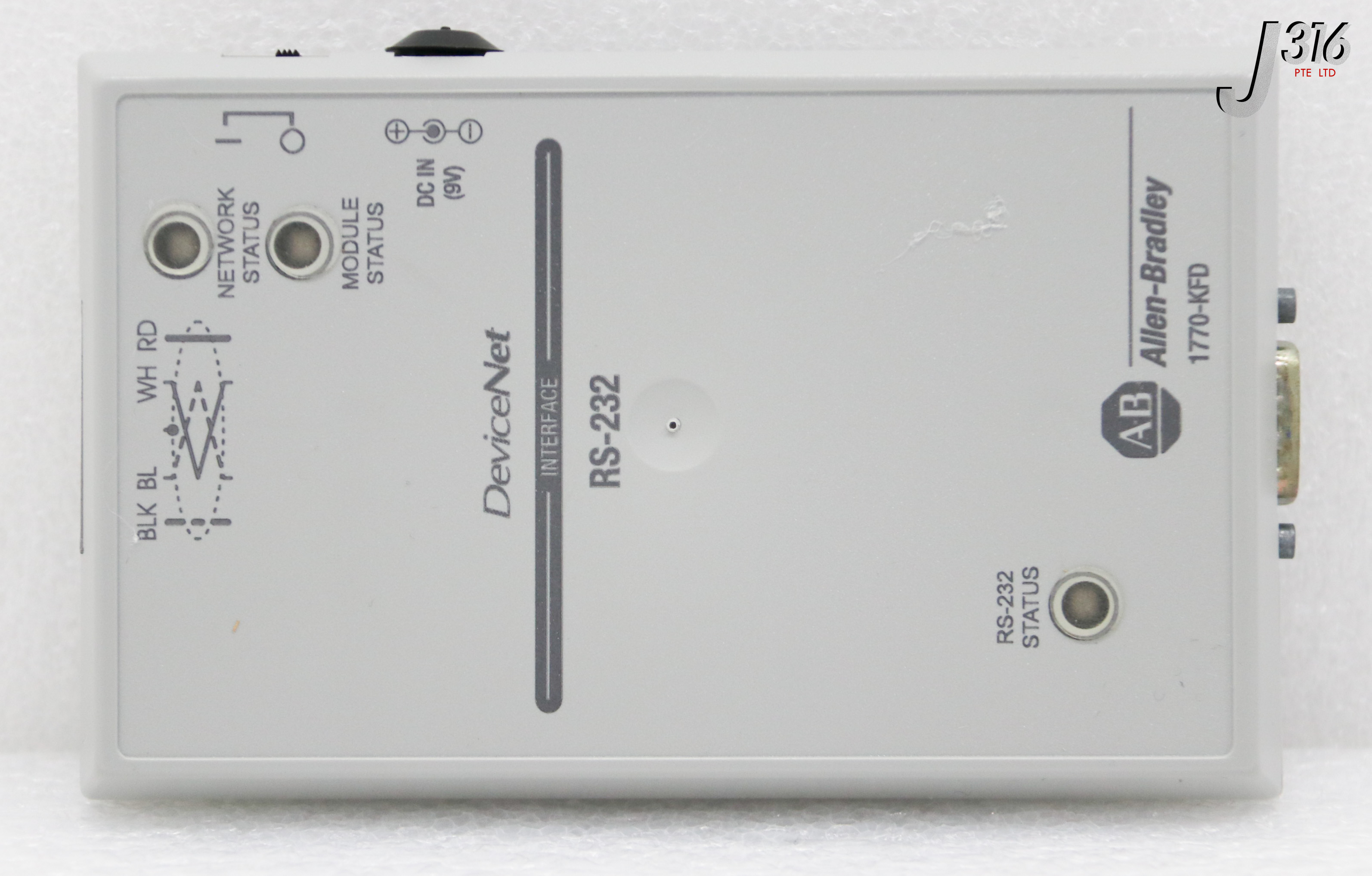 35178 ALLEN-BRADLEY DEVICENET RS-232C I/F MOD, P/N: 92411671 A01